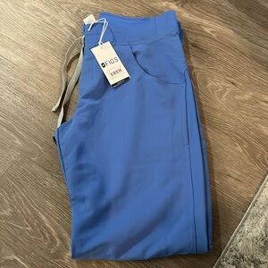 Figs Kade Ceil Blue Scrub Pants